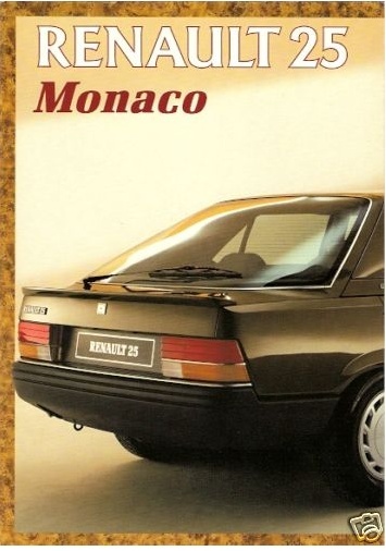 Brochure édition Limitée Monaco 09/1986 Captur53