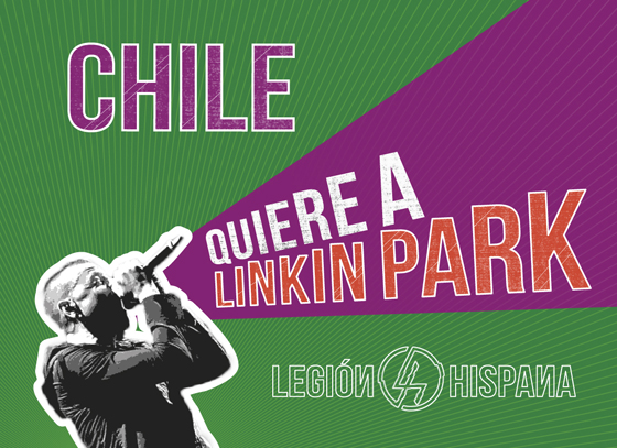 Imágenes de campaña Yo quiero a Linkin Park Chile10