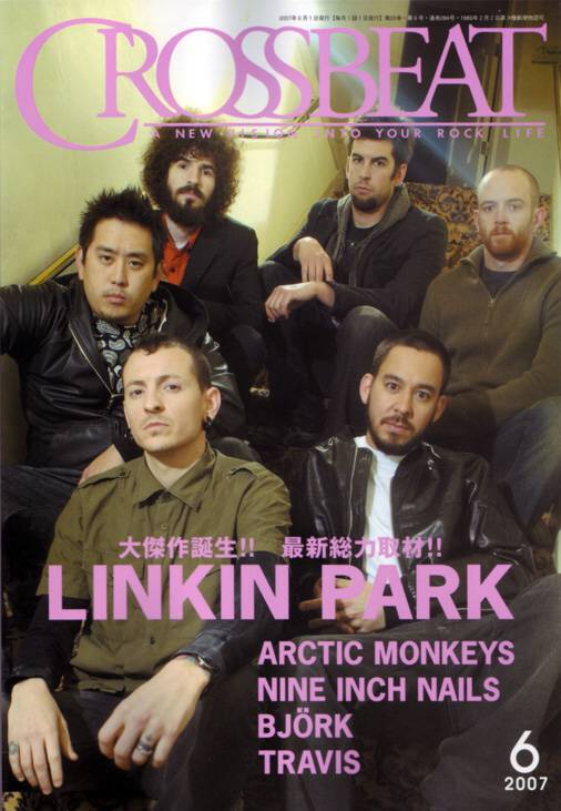 Linkin Park en covers de revistas Crossb10
