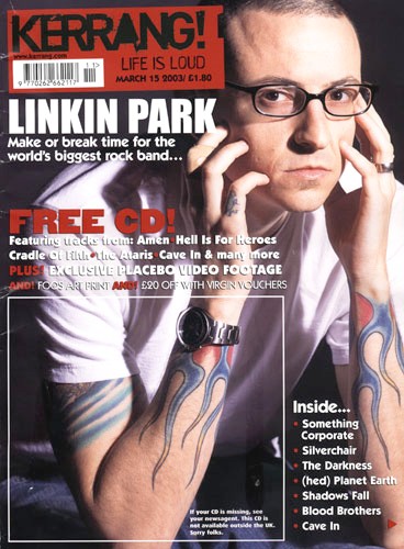 Linkin Park en covers de revistas Kerran12