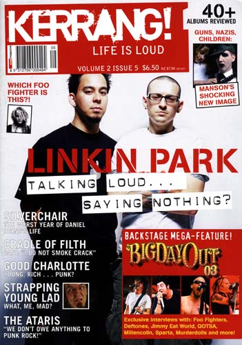Linkin Park en covers de revistas Kerran13