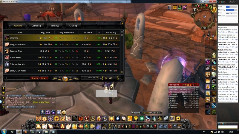 WoW Tycoon Addon - "30,000 gold a day" 110