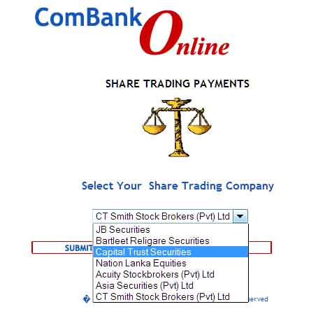 How do I deposit money to CDS Account using online Comban10