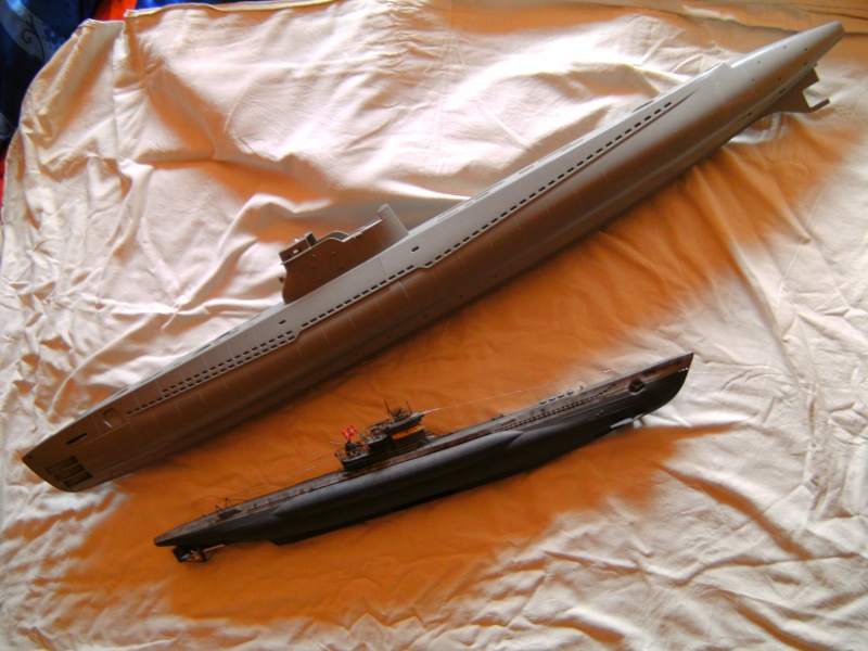 Japanisches U-Boot I-53 & Kaitens Maßstab 1 : 72 von Lindberg Pict0172