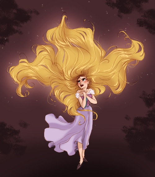 [Création / Dessins] La Tour de Raiponce : les fan-arts de la princesse sur le web ! - Page 12 Tumblr16