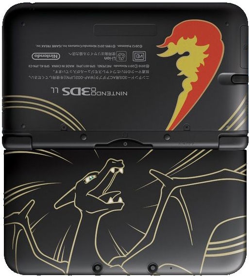 Une 3DS XL à l'effigie de Dracaufeu annoncée au Japon Todel234