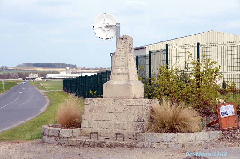 Monument à la 69e Division d'Infanterie à Cormicy (51) 1011