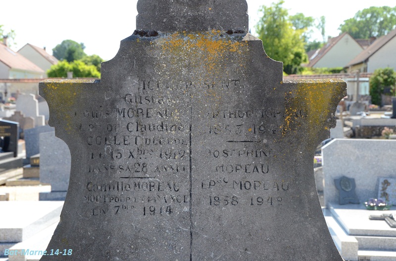 Le cimetière communal de Cormicy (51) 1e partie 2212