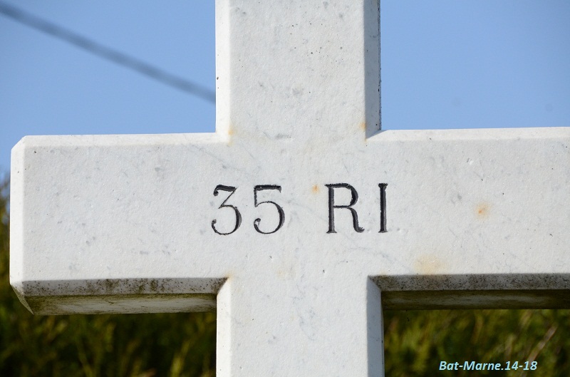 Le Monument au 35e R.I. à Berméricourt (51) 51310