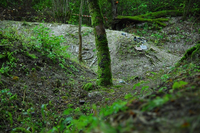 Sites et vestiges : les villages disparus du camp de Suippes (51) Dsc_0022