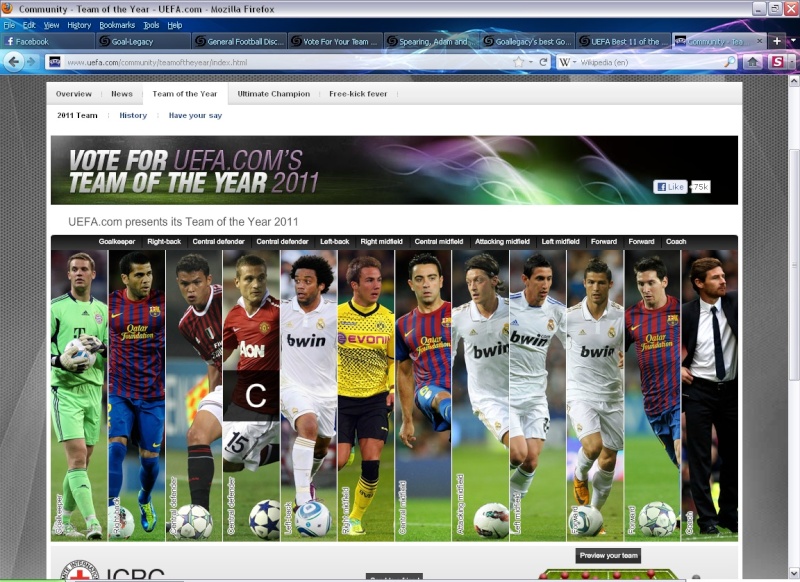 Vote For Your Team Of The Year 2011 Untitl13