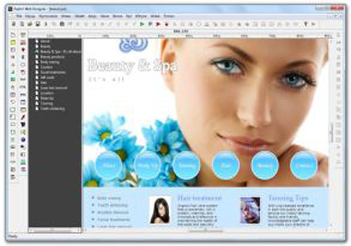 تعريب برنامج Raptor Web Designer 8 لتصميم المواقع وصفحات الويب  Uuso_o11