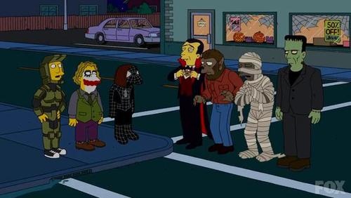 Jimbo Jones déguisé en Master Chief dans les Simpsons Jimbo10