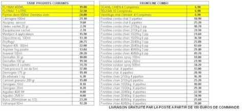 Bon plan vermifuge en France (ex : equimax 10.95 euros)