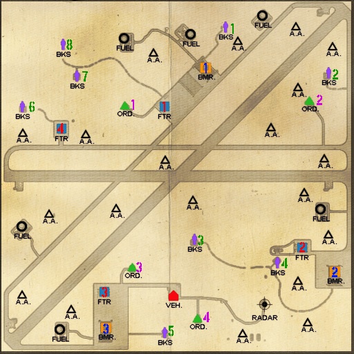 NEW COLOUR CODED/NUMBERED MAPS!!! Mfield10