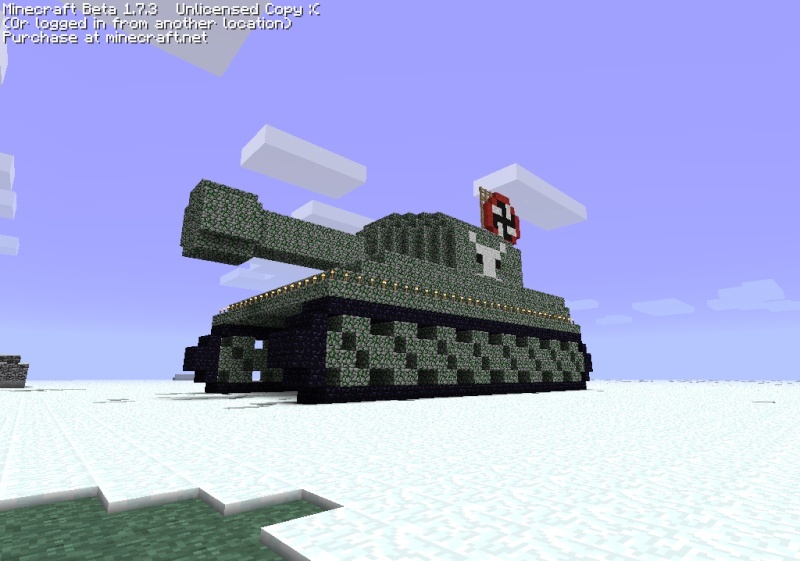 Tank on dirait un vrais mais c'est un prototype :) Char10
