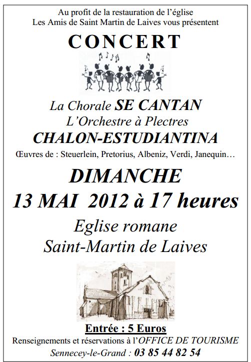dim 13 mai 17h église de saint martin de Laives Conser11