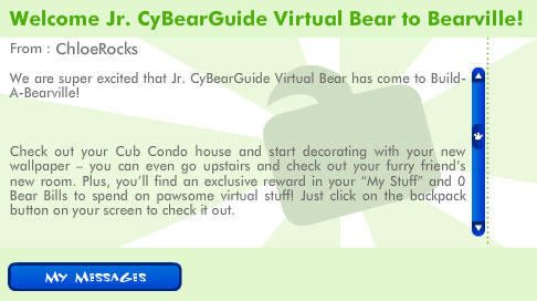 Active JrCyBearGuides Get A Virtual Bear! Screen58