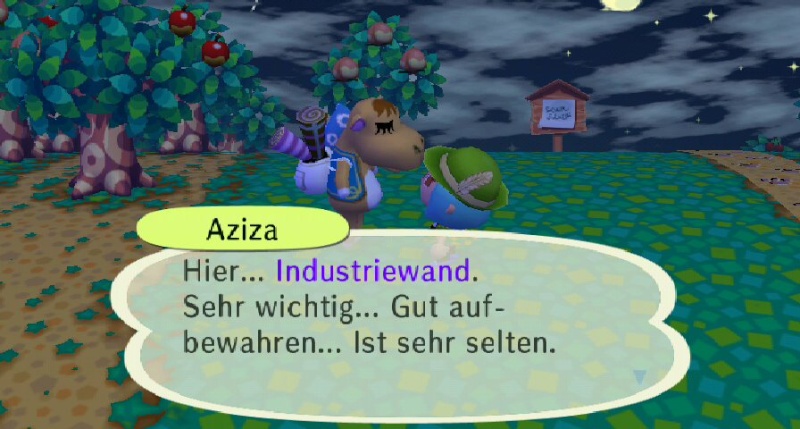 Ich habe von Aziza einen/eine ... erhalten. Ruu_1541