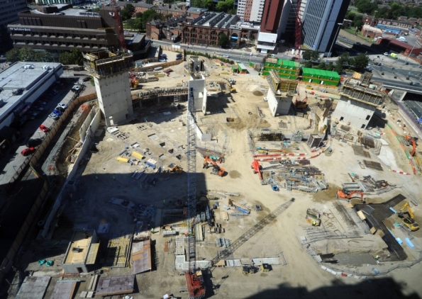 Leeds Arena: Construction well underway Arena10
