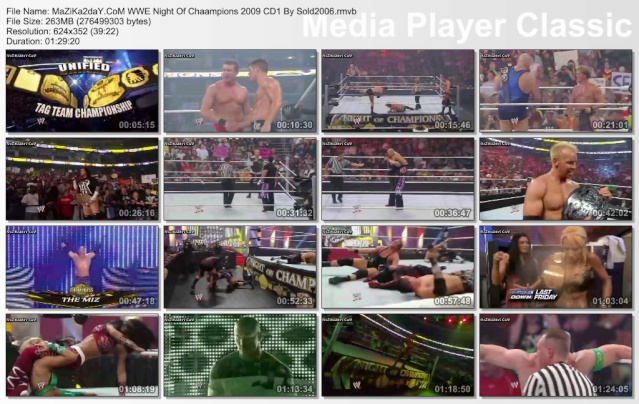 جميع عروض مهرجان WWE Night Of Champion منذ 2001 حتى 2010  68252710