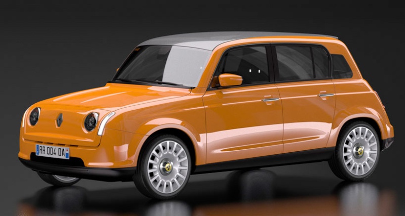 La future 4L ... Renault 4 S0-des12