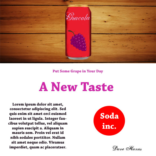 Assignment 16: Ogilvy Ad layouts due Nov 15