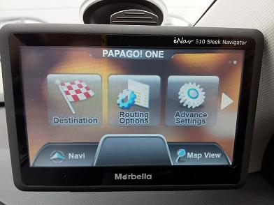 WTS: MARBELLA iNAV SLEEK 5" GPS UNIT 211