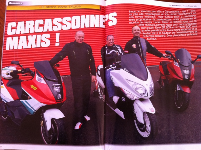 En couverture sur le derniée MAXI-SCOOTER N:12 janvier/février/mars 2012 - Page 2 Img_0812