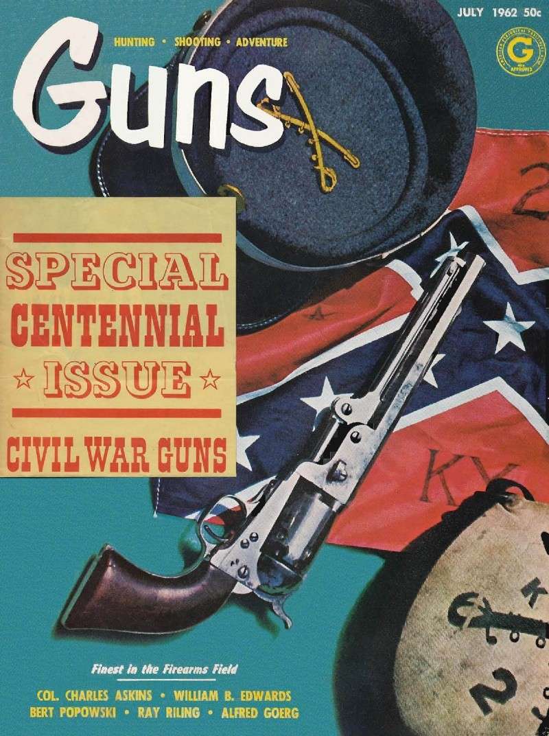 "Colts - made in Texas by Texans" Guns Magazine - juillet 1962 Guns_m10
