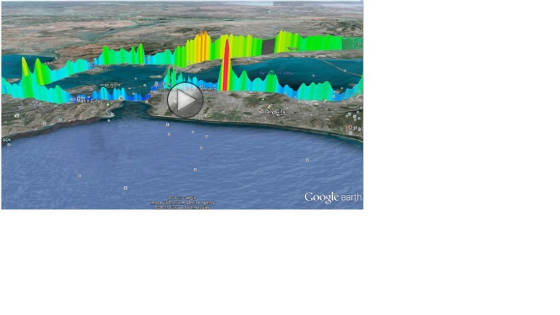 [résolu] Comment réaliser un tracé dans Google Earth du niveau de CO2 dans l'air ? Screen12