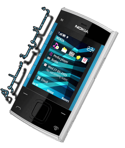 مواصفات نوكيا X3 Nokiax10