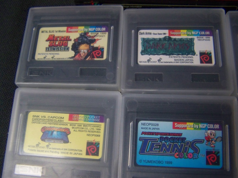 Neo Geo pocket color+jeux 100_8515