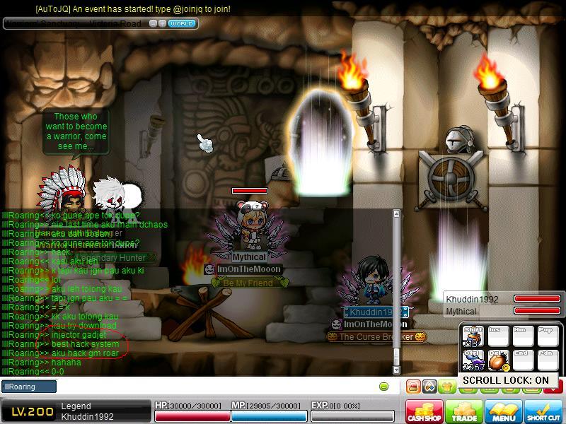 MrHyde catches a duper/hacker "lllRoaring" with SS *New Pictures added* Maple010