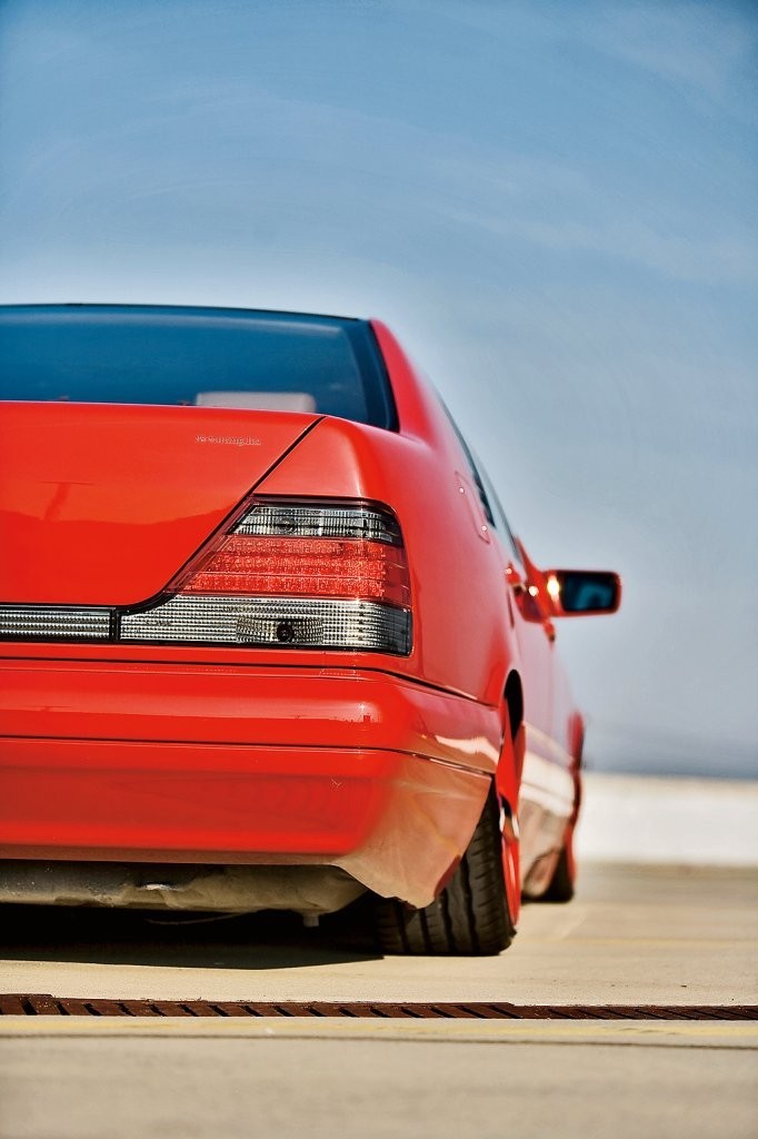Mercedes w140 Red