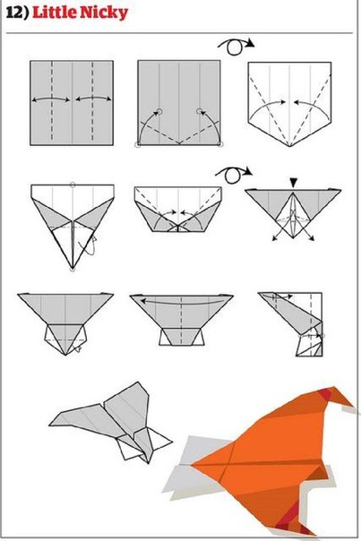 10 видов самолетов из бумаги X_f9d810