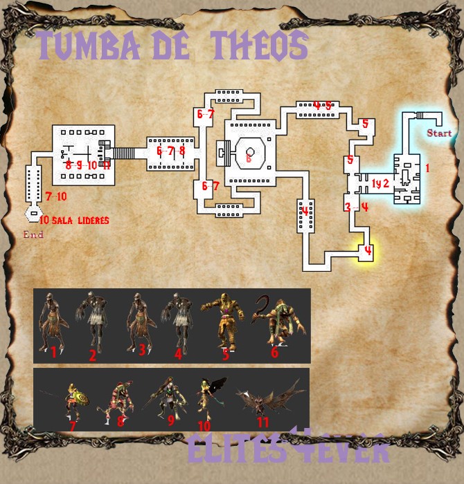 Mapas de los dungeon Theos10