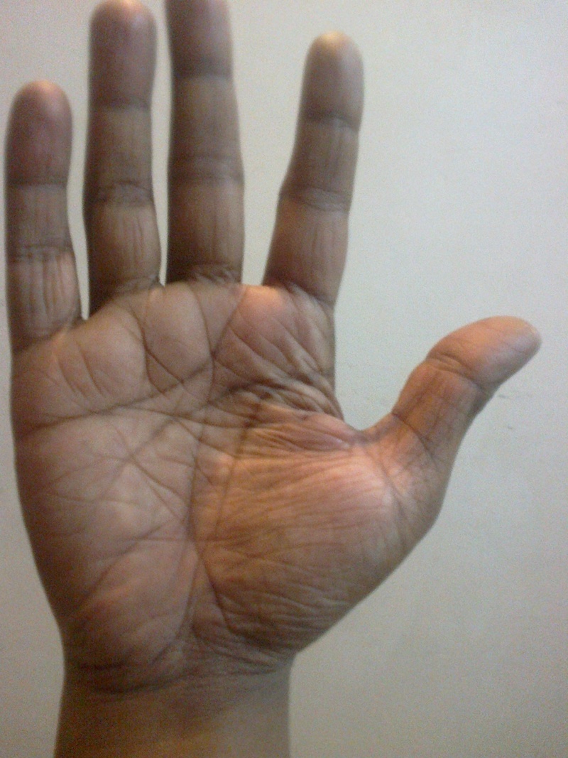 Can my birth chart(from 2) determined by seeing my palm? Right_11