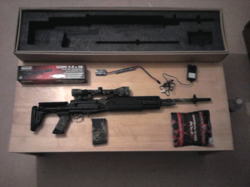 Vends M14 EBR version Sniper marque STAR Photo010