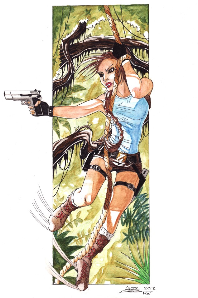 Lara Croft se prend pour Tarzan Lara_c11