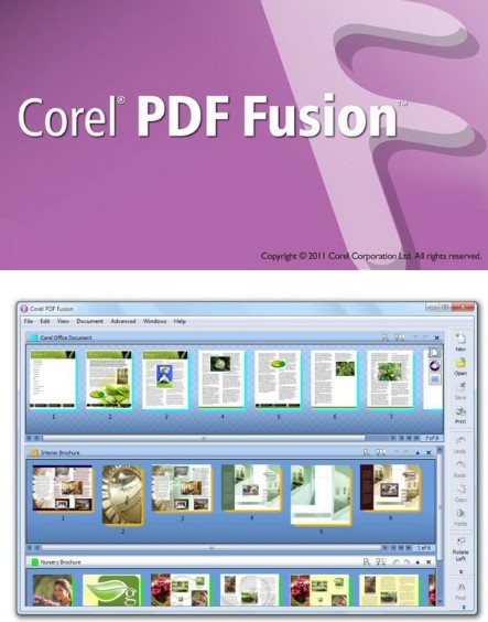 《PDF文档制作编辑和转换》(Corel PDF Fusion )v1.11  Qqaa2334