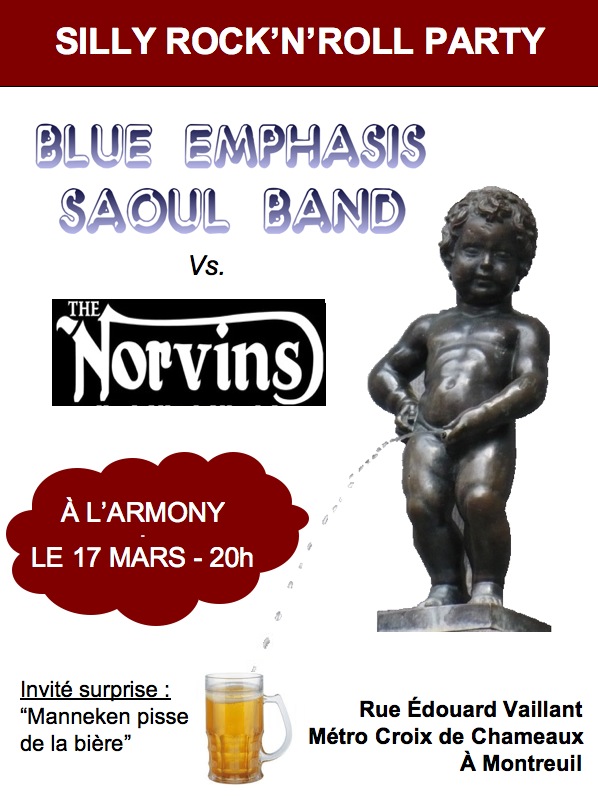 We support Mauvaise Foi Records - Norvins + BESB @ L'armony Captur14