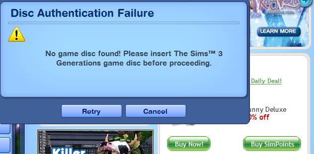 Sims 3 Generations- No DISK? Ff10