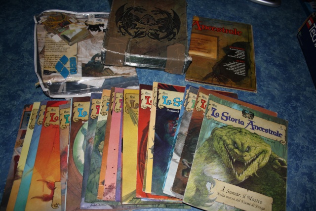 Vendo la collezione completa "La storia ancestrale" con annesso gioco di ruolo! Flers_19