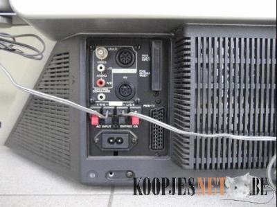 Sony Monitor KX-27PS1 with External Sony Tuner/Teletext Decoder. Bg9hz110