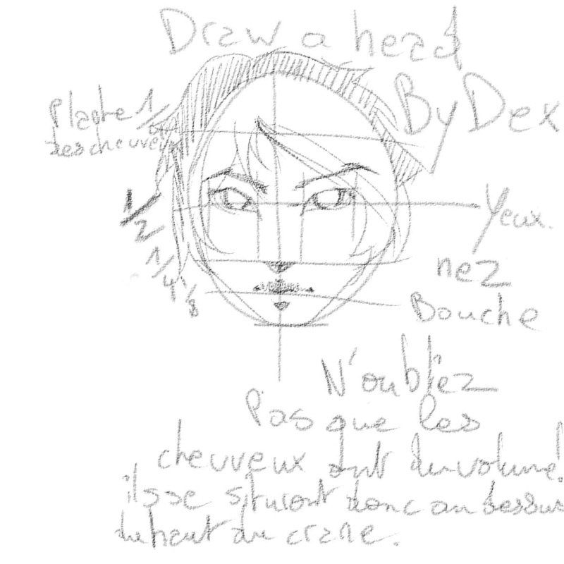 [How To?] Draw a Head. by Dexteria Volume10