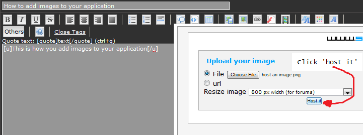 How to add images to your application Click_11