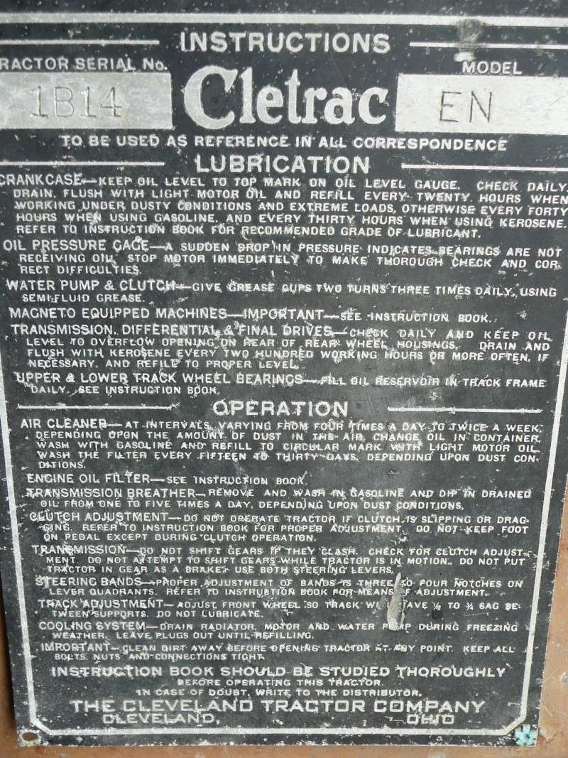 Cletrac modèle E.N. P1050819