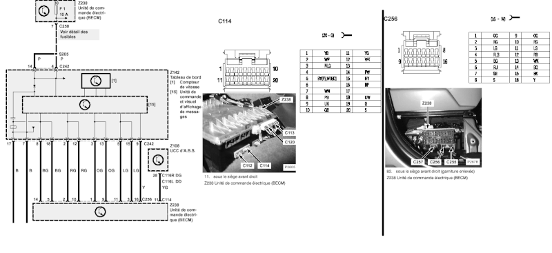 compteur vitesse hs Schema21