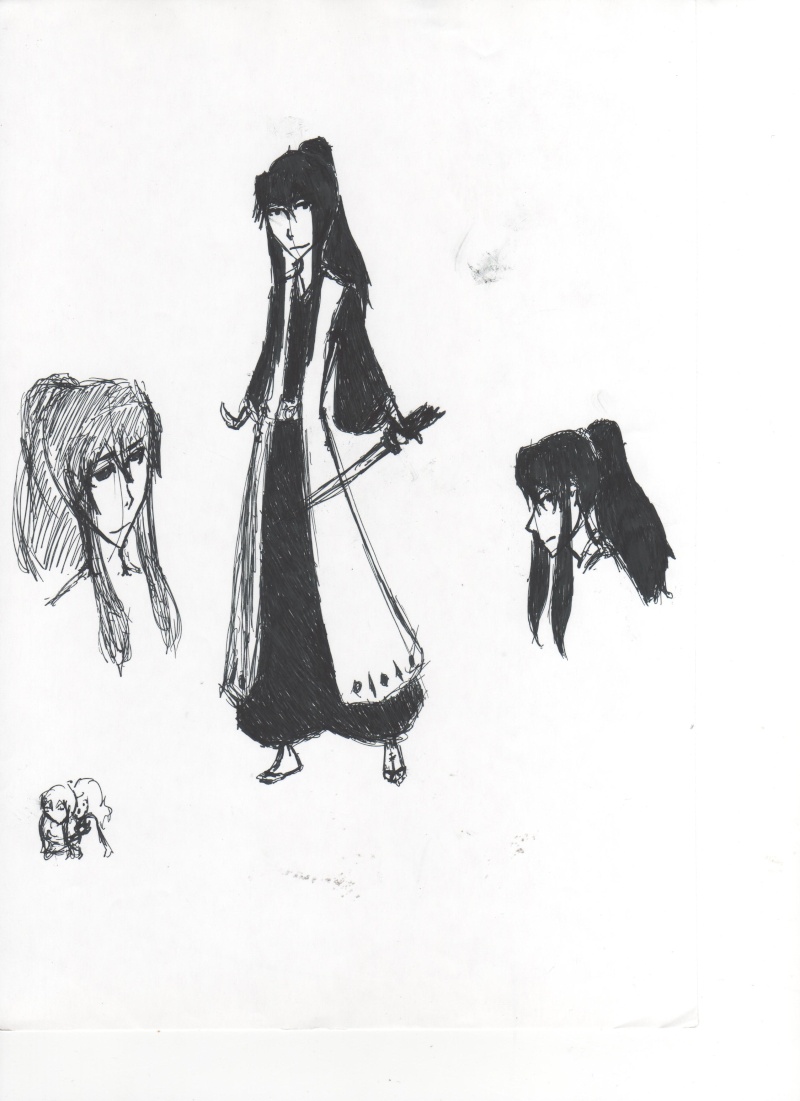 Some Yumichika fanart, done by me. Oh, and there's Yachiru, too! Captai10